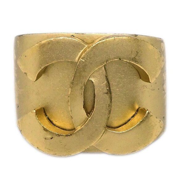 Chanel Ring Gold #53 #13 01C 194513 - Picture 1 of 4